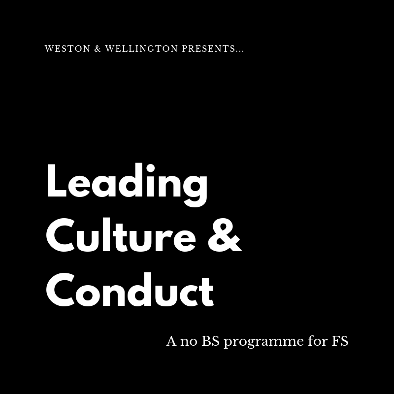 Leading Culture &amp; Conduct